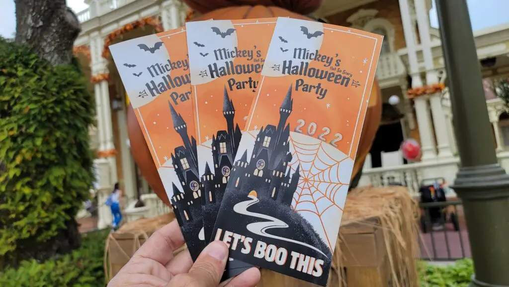 Only a few remaining dates are left for Mickey's Not So Scary Halloween Party