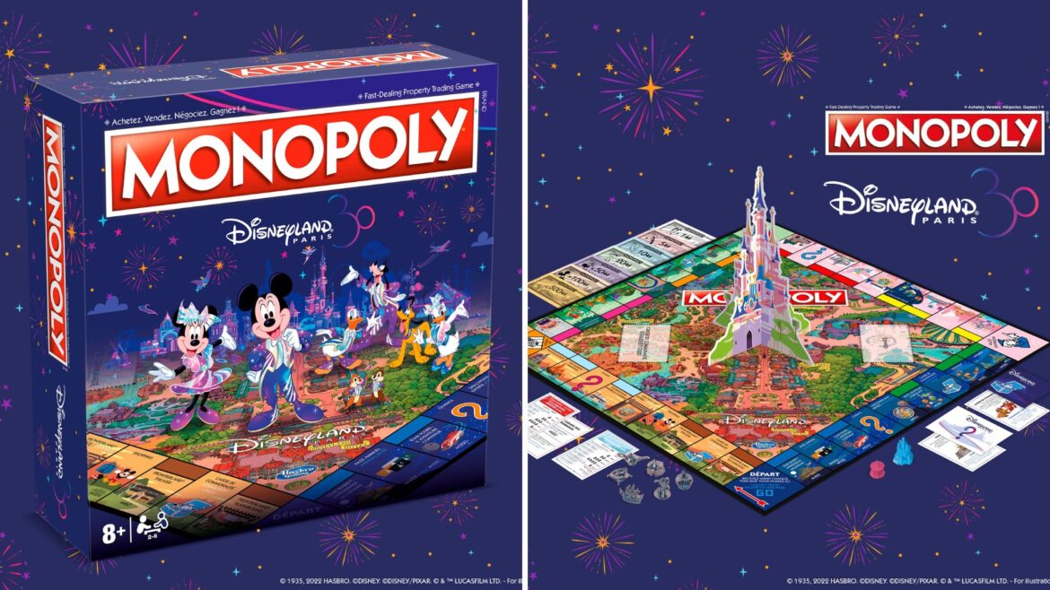 Disneyland Paris Monopoly Board Game Coming Soon