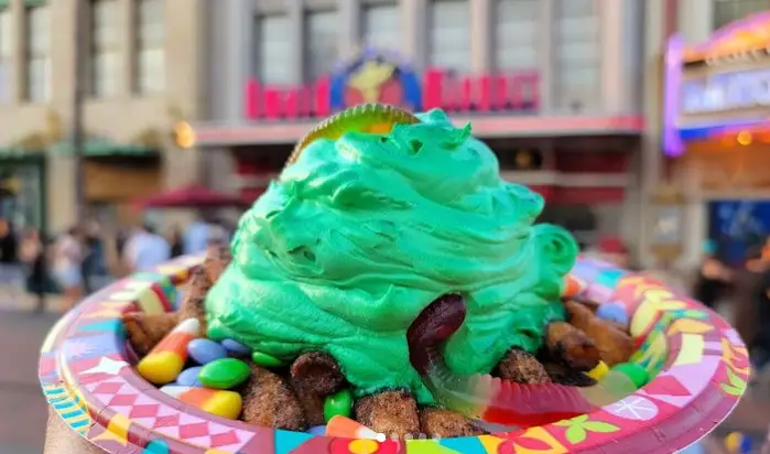 Oogie Boogie Funnel Cake Fries Disappoint
