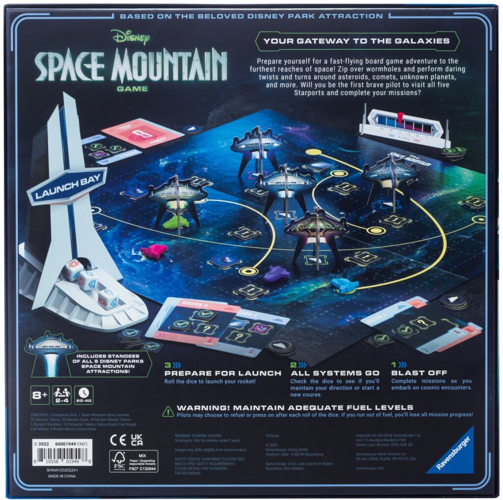 All Systems Go: All new Space Mountain Board Game coming soon