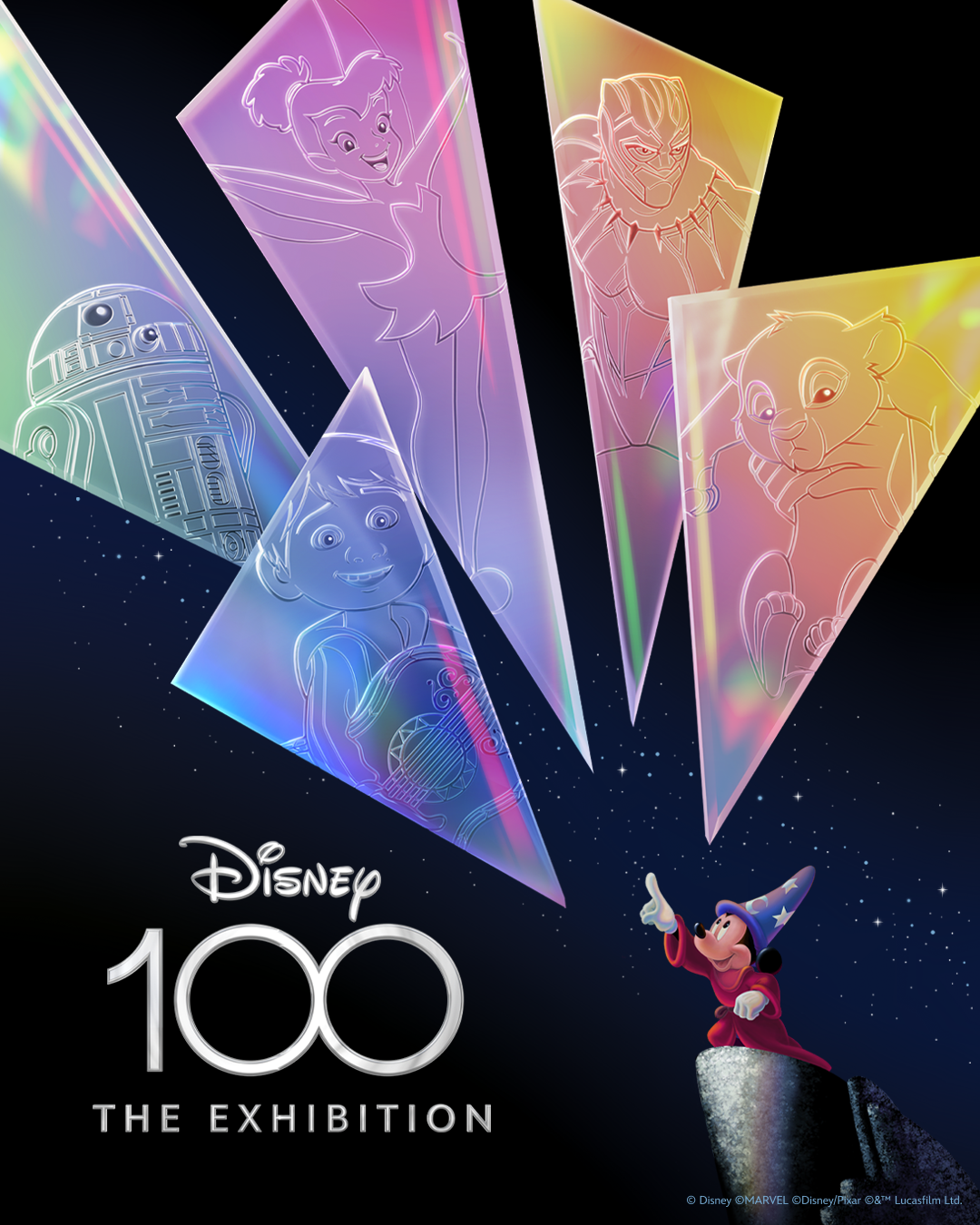 Disney 100: The Exhibition starts a World Tour in 2023.