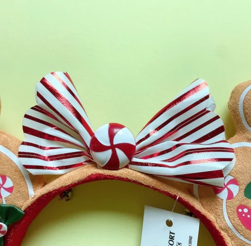 Mickey & Minnie Gingerbread Cookies Ear Headband