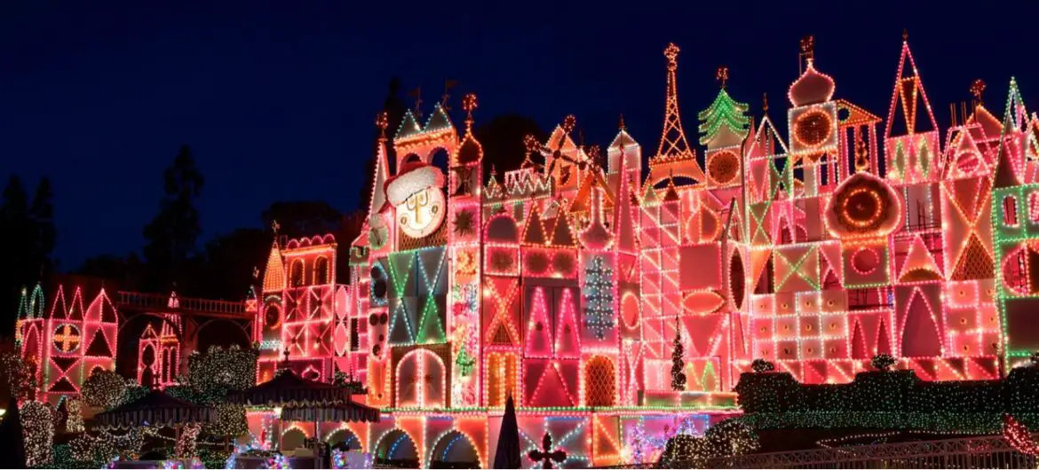 ‘it’s a small world’ will be closing for Holiday Overlay starting Oct 24th through Nov 10th
