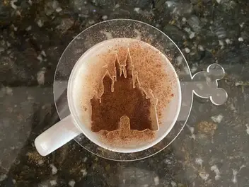 Coffee Stencil Inspired Mickey Mouse Orchestra Mickey Disney Disneyland  Disney World 3D Printed 