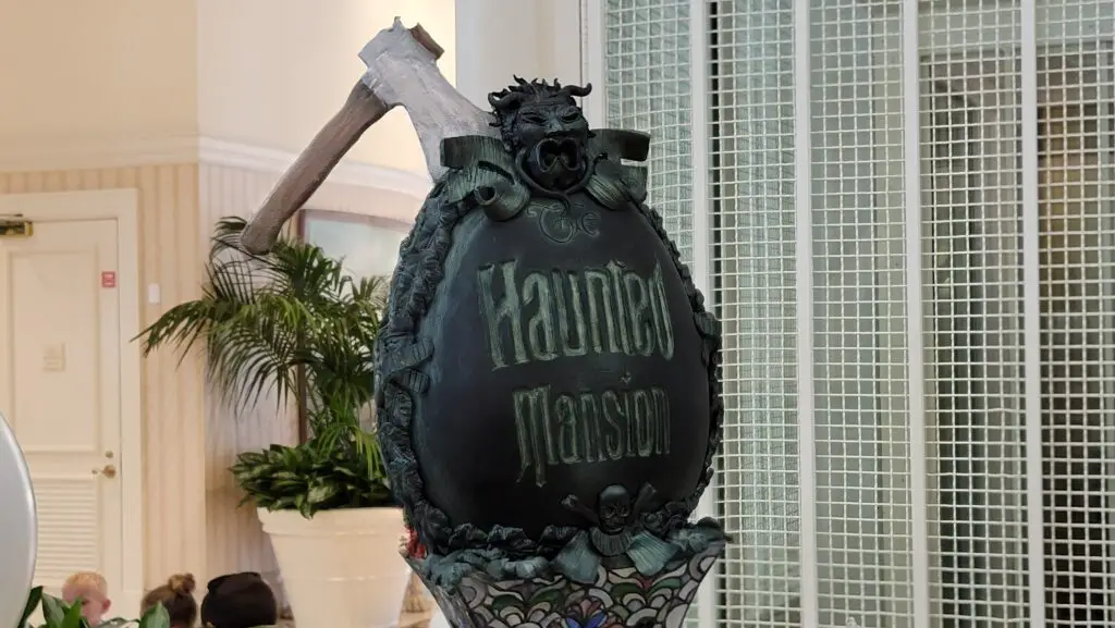 Halloween Haunted Mansion Chocolate Display