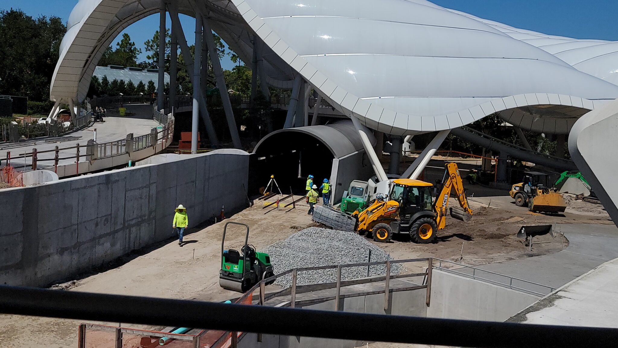 Final Disney World Railroad Tracks getting ready to be installed in the ...