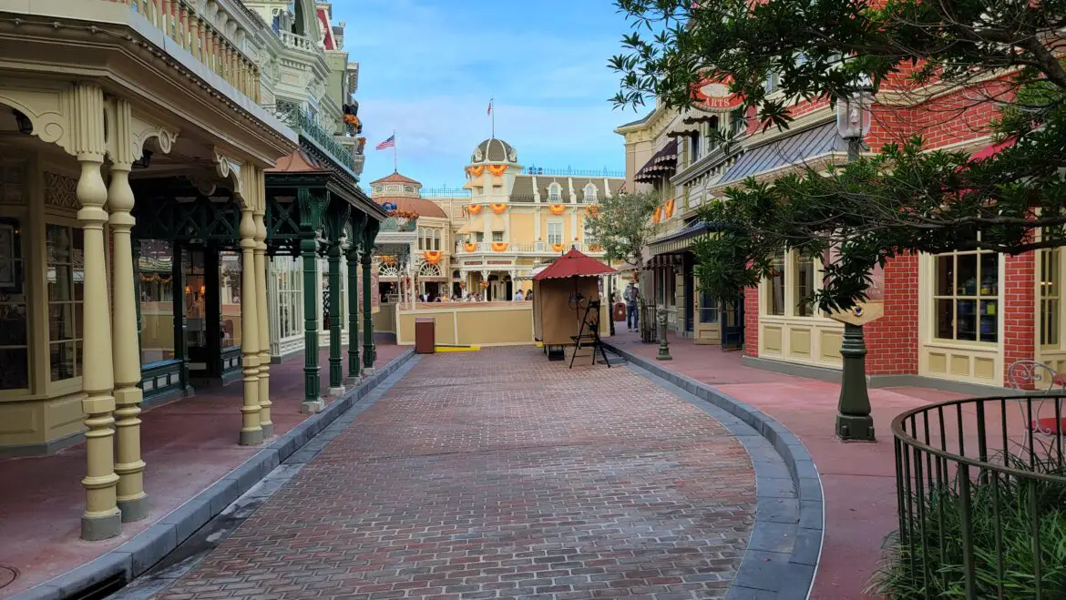 Magic Kingdom Center Street Construction is almost complete