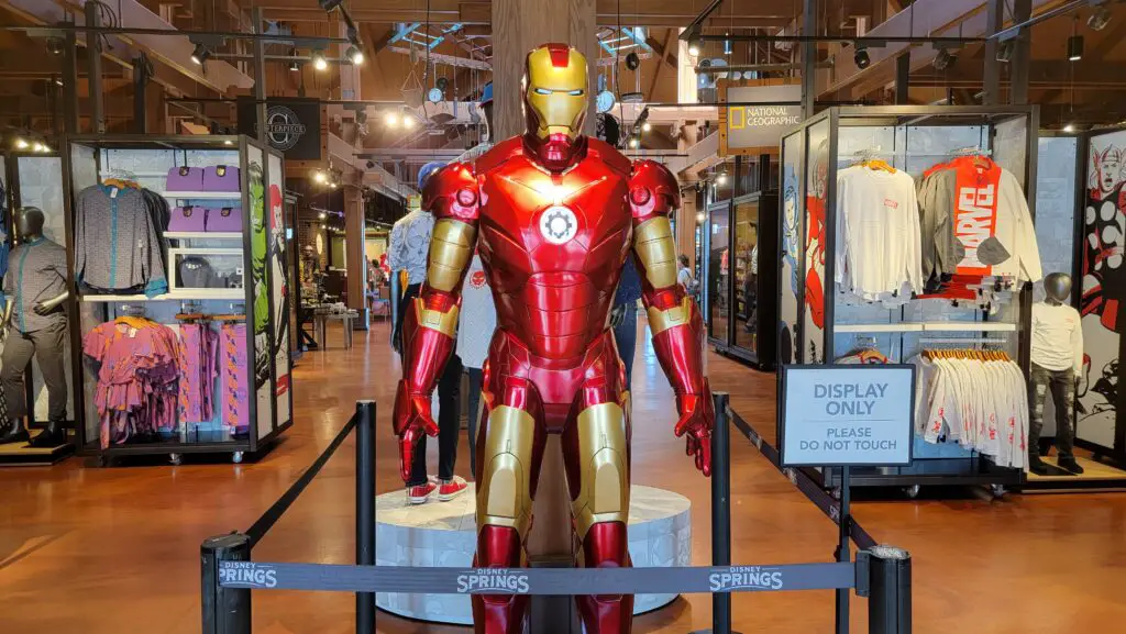 Iron Man Suit Now on Display