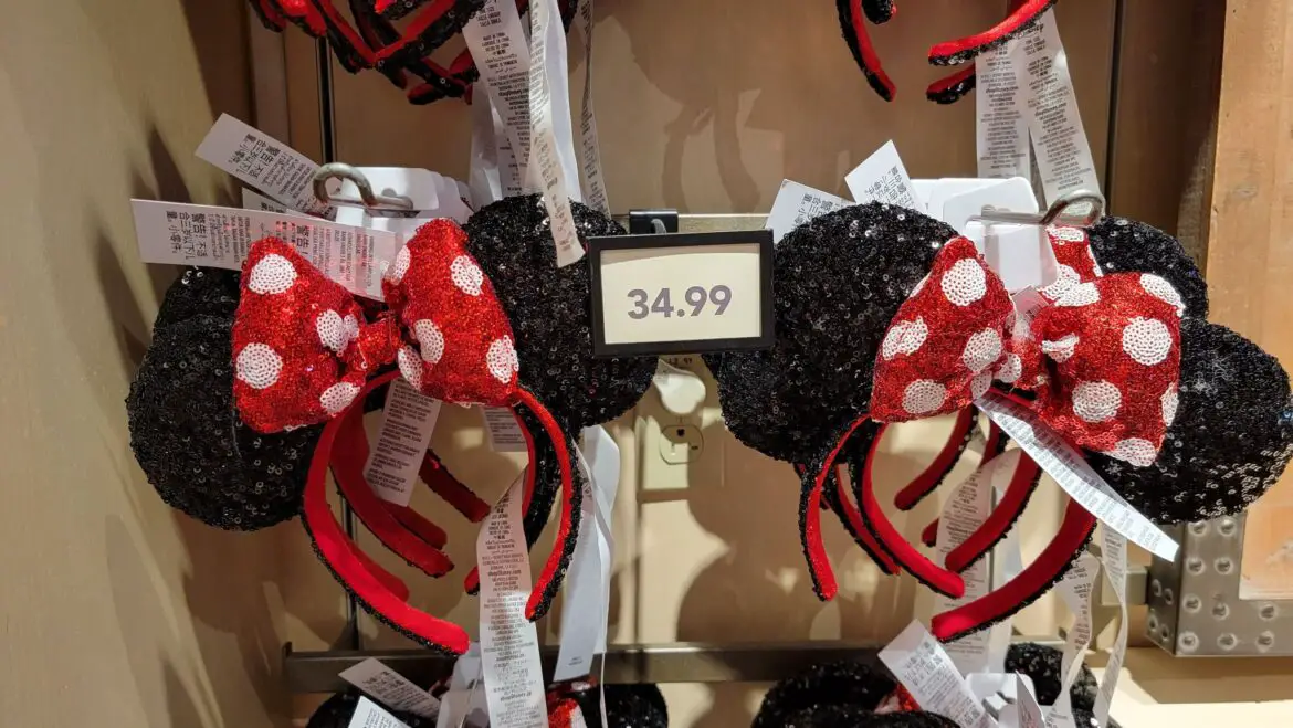 Price Increase on Ears, Plush, Pins, and Other Merchandise at Disney World