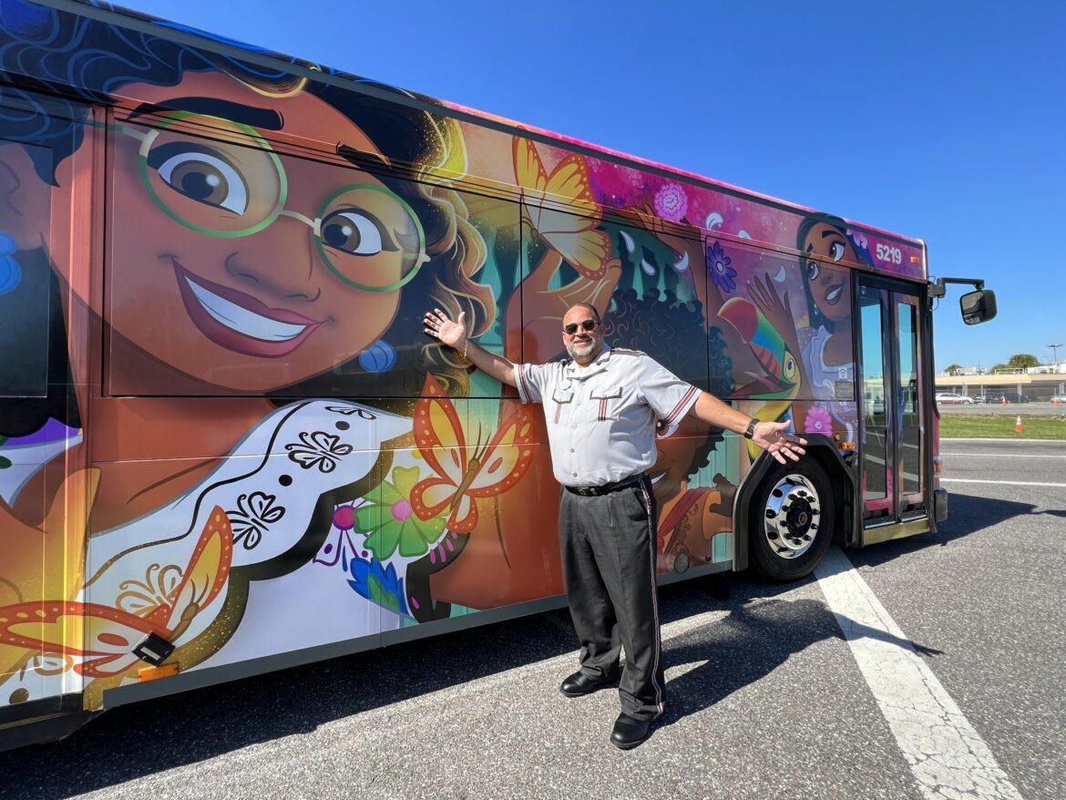 New Encanto Bus Rolling Out at Disney World