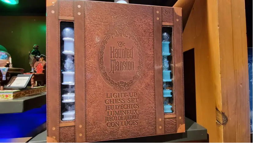 Haunted Mansion Light Up Chess Set For A Spooky Game Night!