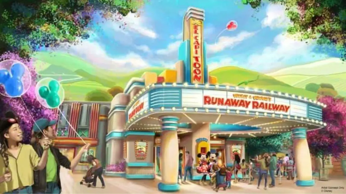 Mickey and Minnie’s Runaway Railway Opening Date Announced for Disneyland