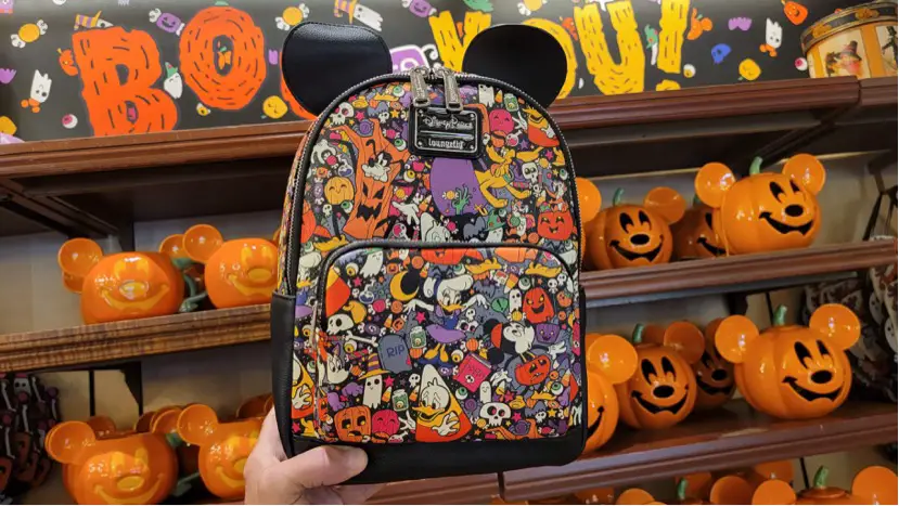 This Spooky Halloween Loungefly Backpack Is Now Available At Walt Disney World!