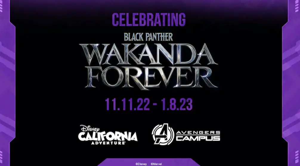 Black Panther: Wakanda Forever Food, Merch and More coming to Avengers Campus