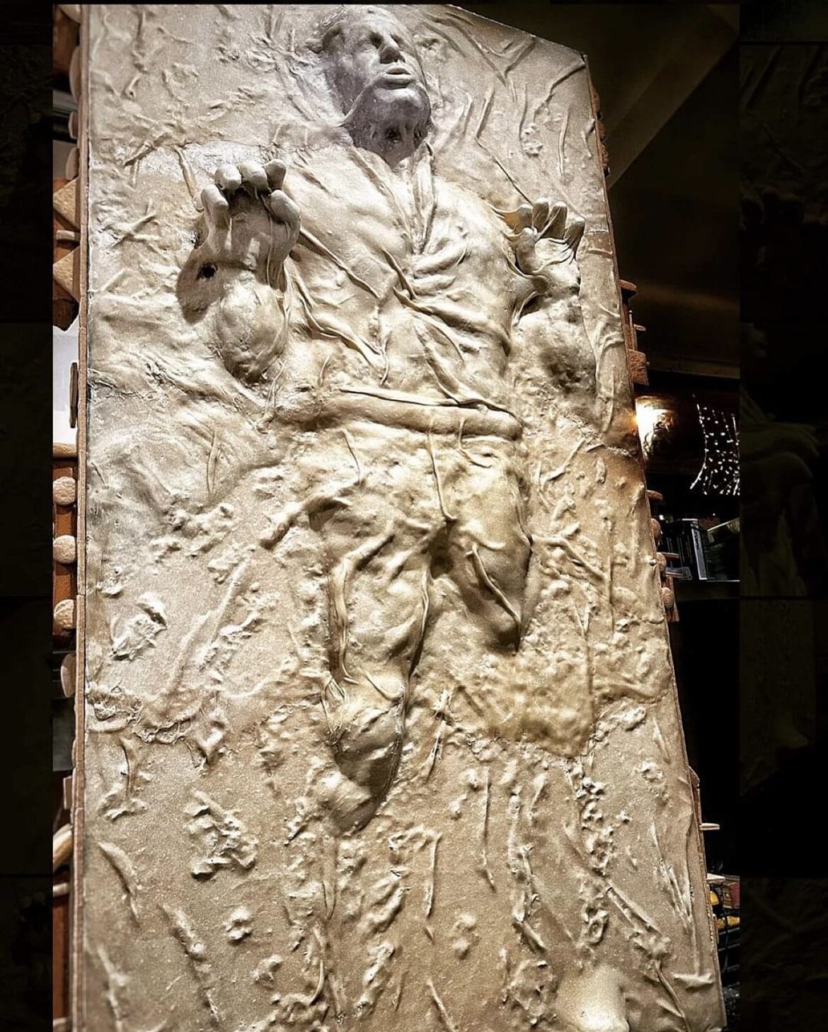 Bakery creates 6-foot bread sculpture of Han Solo frozen in carbonite