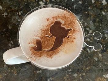 Harry Potter Coffee Dusting Stencils 
