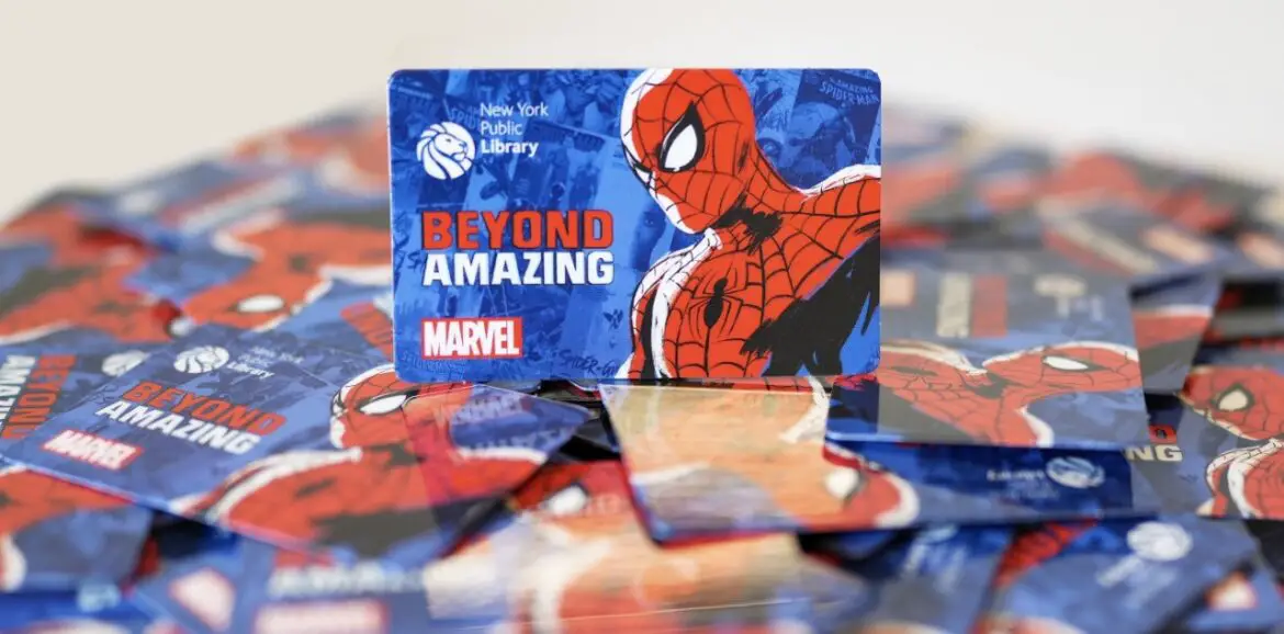 The New York Public Library and Marvel to Issue Special Edition Spider-Man Library Card on October 11th 
