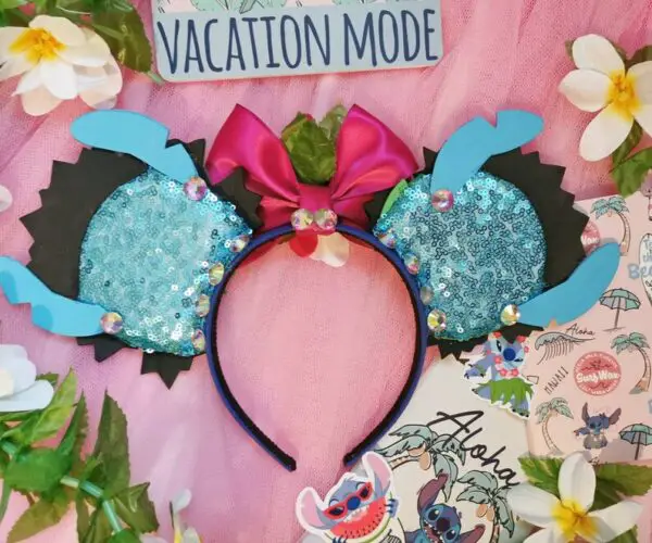 Hawaiian Stitch Minnie Ears