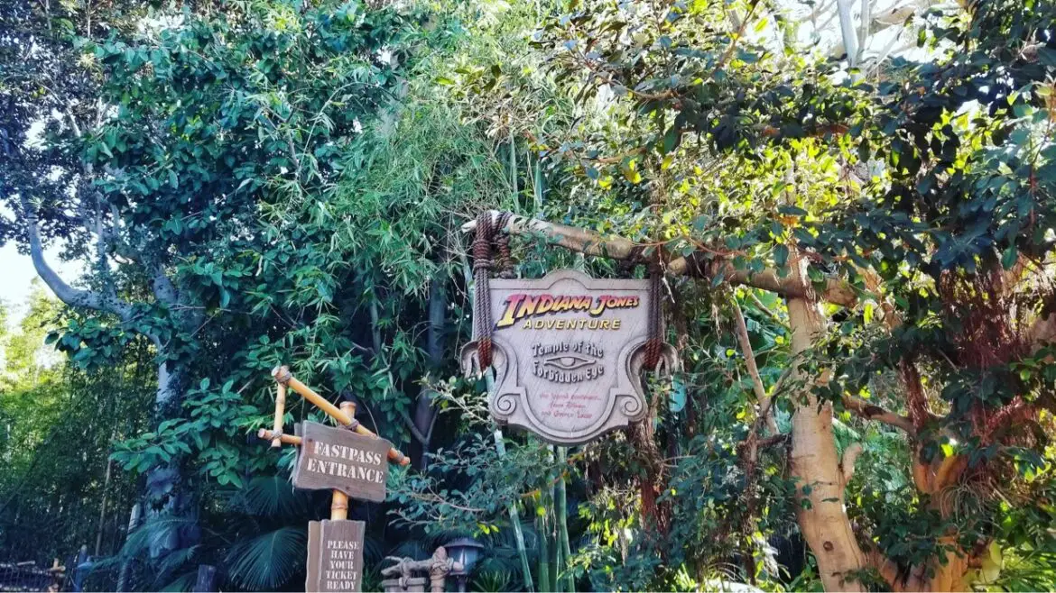 Indiana Jones Adventure in Disneyland Closing for Refurbishment