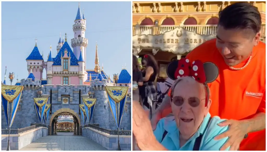 Video: 100-Year Old Veteran Surprised with Trip to Disneyland by a Stranger