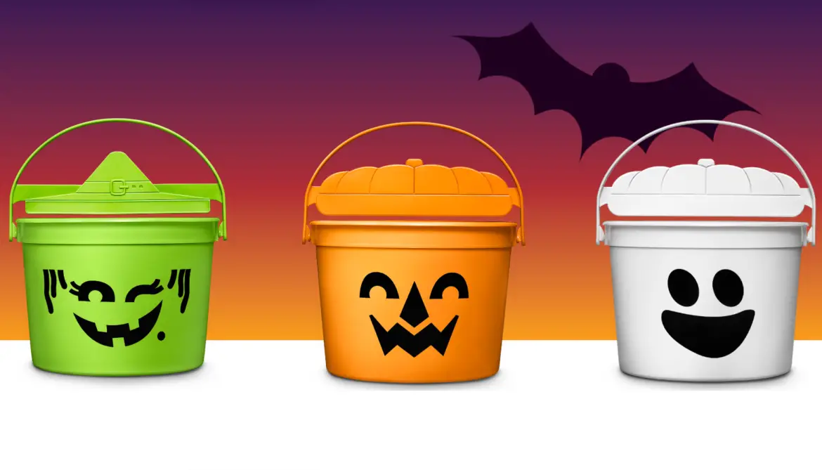 McDonald’s Halloween Happy Meal Pails have returned for 2022!