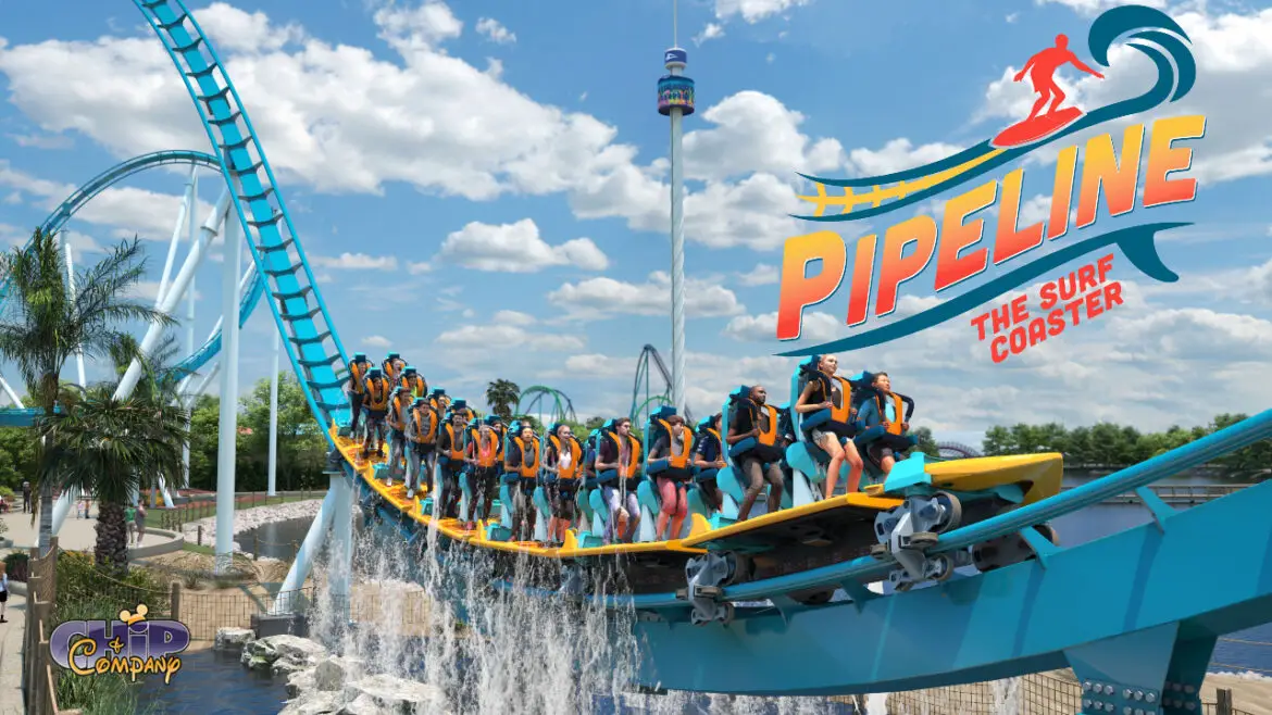 Pipeline: The Surf Coaster Coming To SeaWorld Orlando in 2023