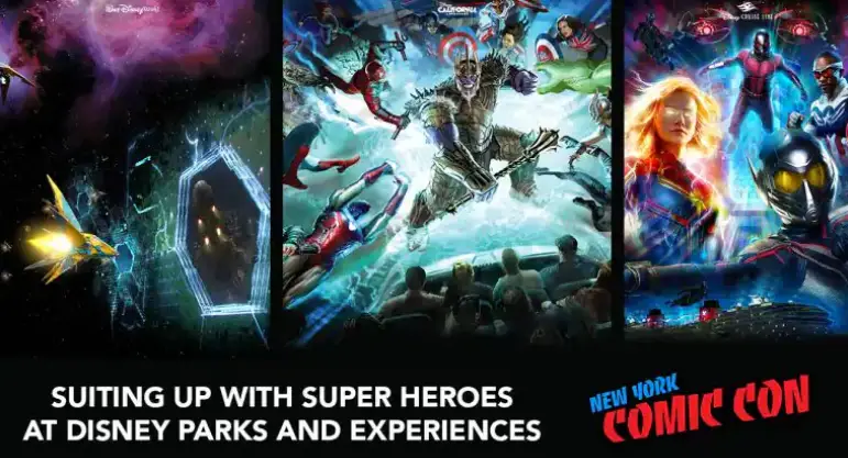 New Marvel Experiences coming to Disney Parks & Cruise Line