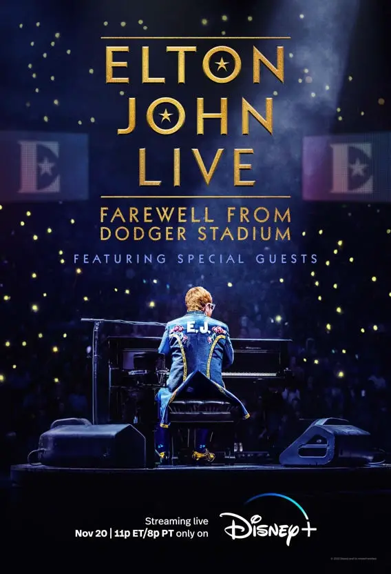 Elton John Live: Farewell from Dodger Stadium promotional image