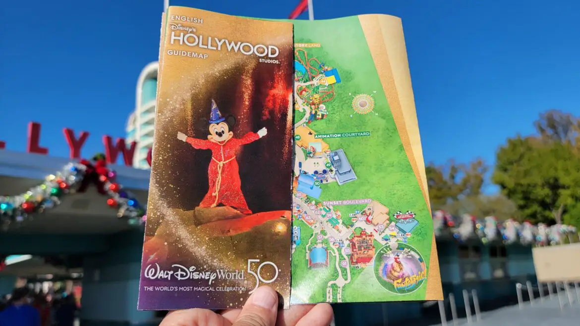 Hollywood Studios Receives New Map featuring Fantasmic | Chip and Company