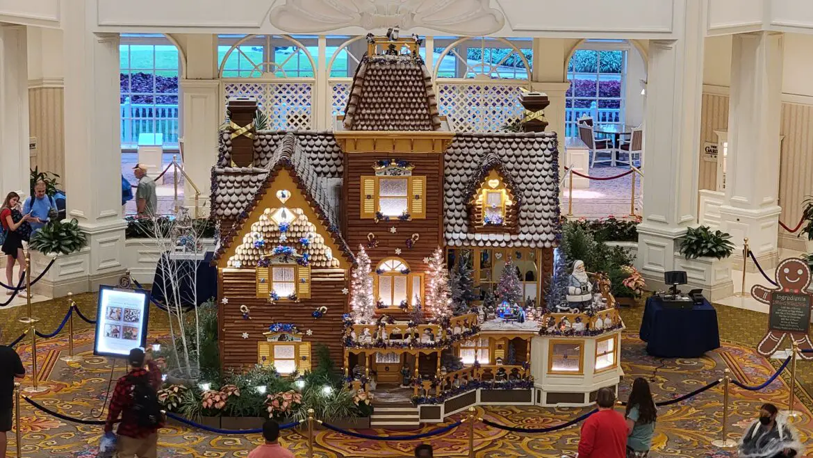 Gingerbread House at Disney’s Grand Floridian Resort is now OPEN!