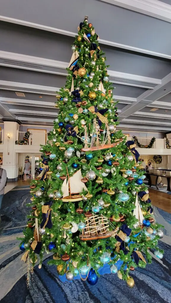 Disney's Yacht Club Nautical Decorations