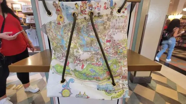 Walt Disney World 50th Anniversary Map Tote Bag
