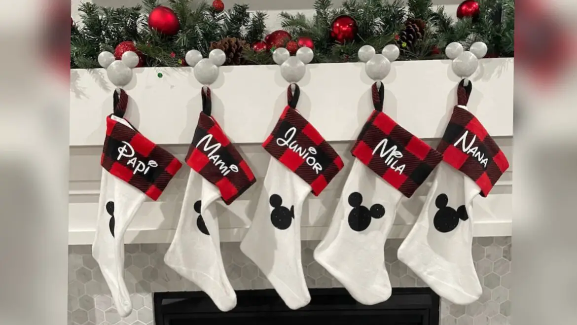 Mickey Mouse Christmas Stocking Holder For Your Home!
