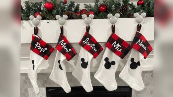 Mickey Mouse Christmas Stocking Holder