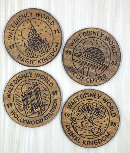 Walt Disney World Coaster Set