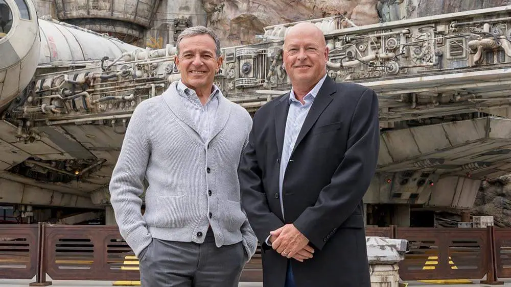 Bob Chapek stepping down as Disney CEO Bob Iger to take his place