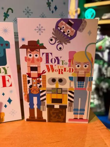 Pixar Holiday Card Set 