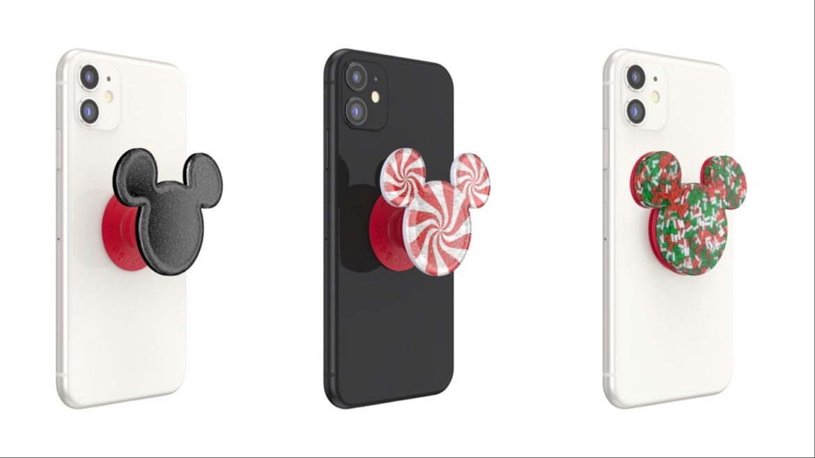 Mickey Mouse Holiday PopSockets To Add Some Holiday Cheer To Your Phone!
