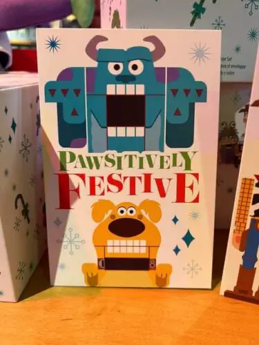 Pixar Holiday Card Set 
