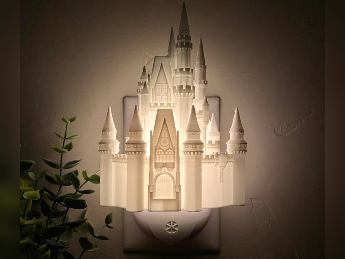 Cinderella Castle Night Light To Bring Magic Into Your Home!