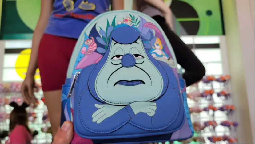 New Whimsical Alice In Wonderland Caterpillar Backpack Spotted At Epcot!