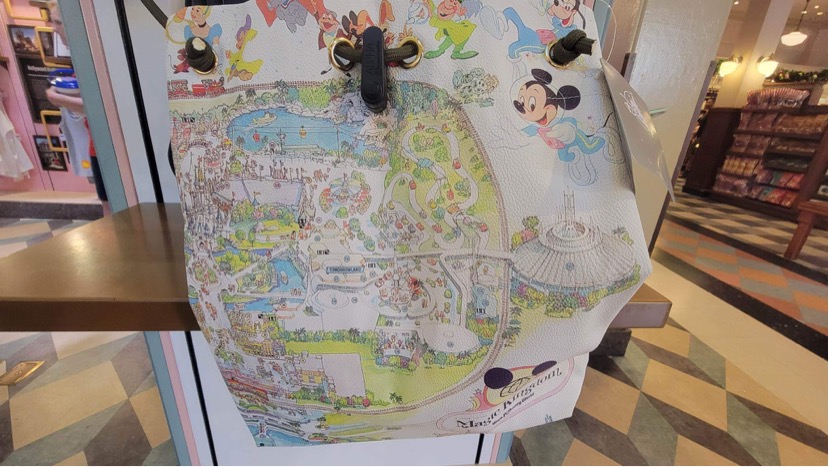 Never Get Lost With This Walt Disney World 50th Anniversary Map Tote Bag!