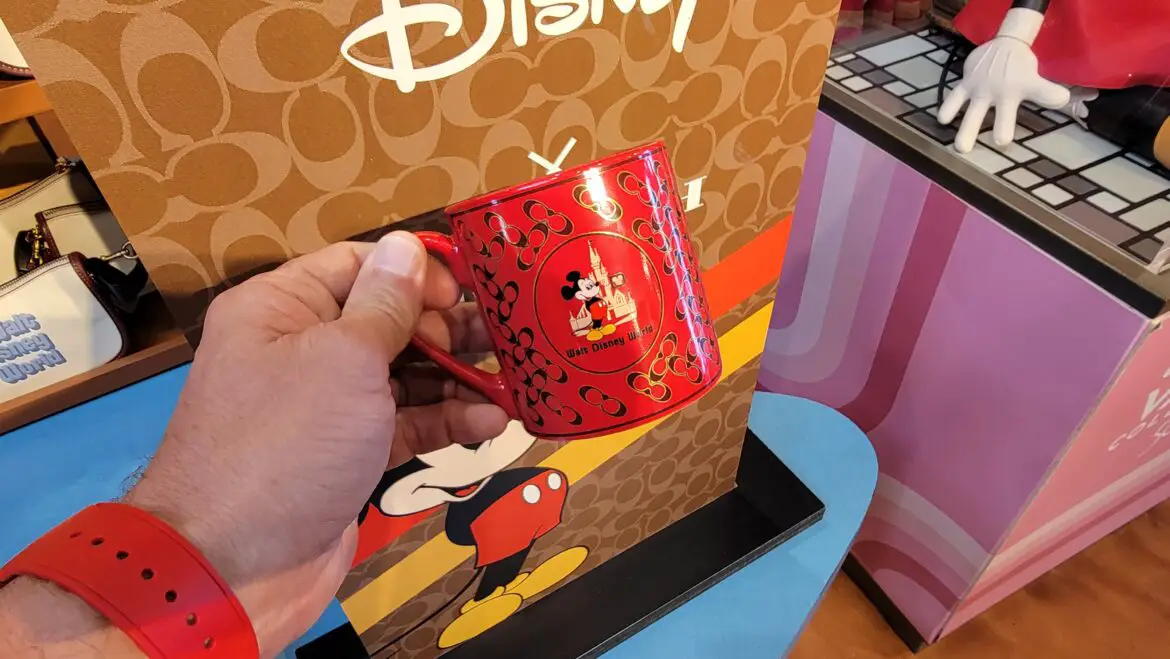 Mickey Mouse Coach Mug Spotted In Disney Springs!