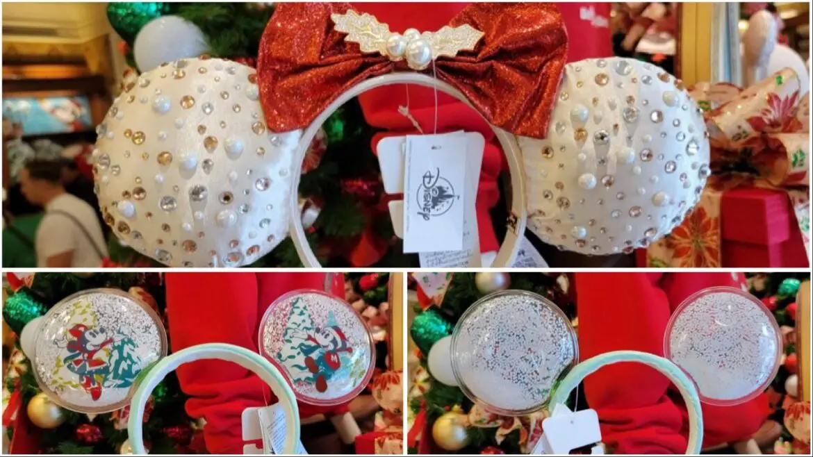 Two New Holiday Ear Headbands Have Arrived To Walt Disney World!