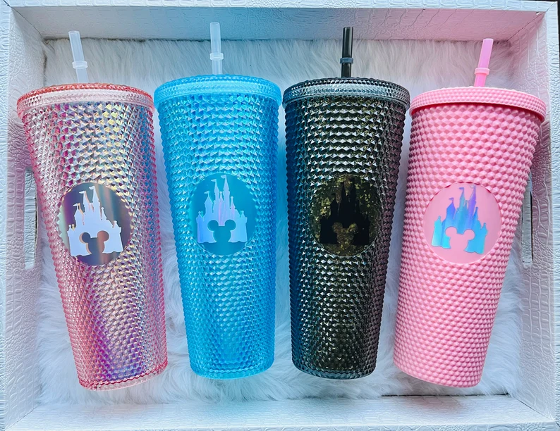 Disney Castle Studded Tumblers To Add Magic To Your Drinks!