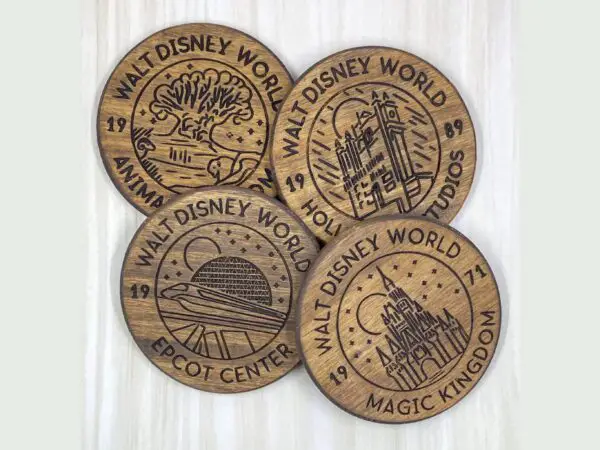 Walt Disney World Coaster Set 
