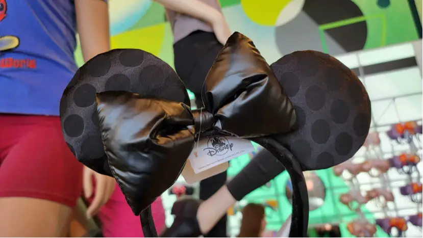 These Black Polka Dot Minnie Mouse Ears Will Be A Staple Piece In Your Wardrobe!