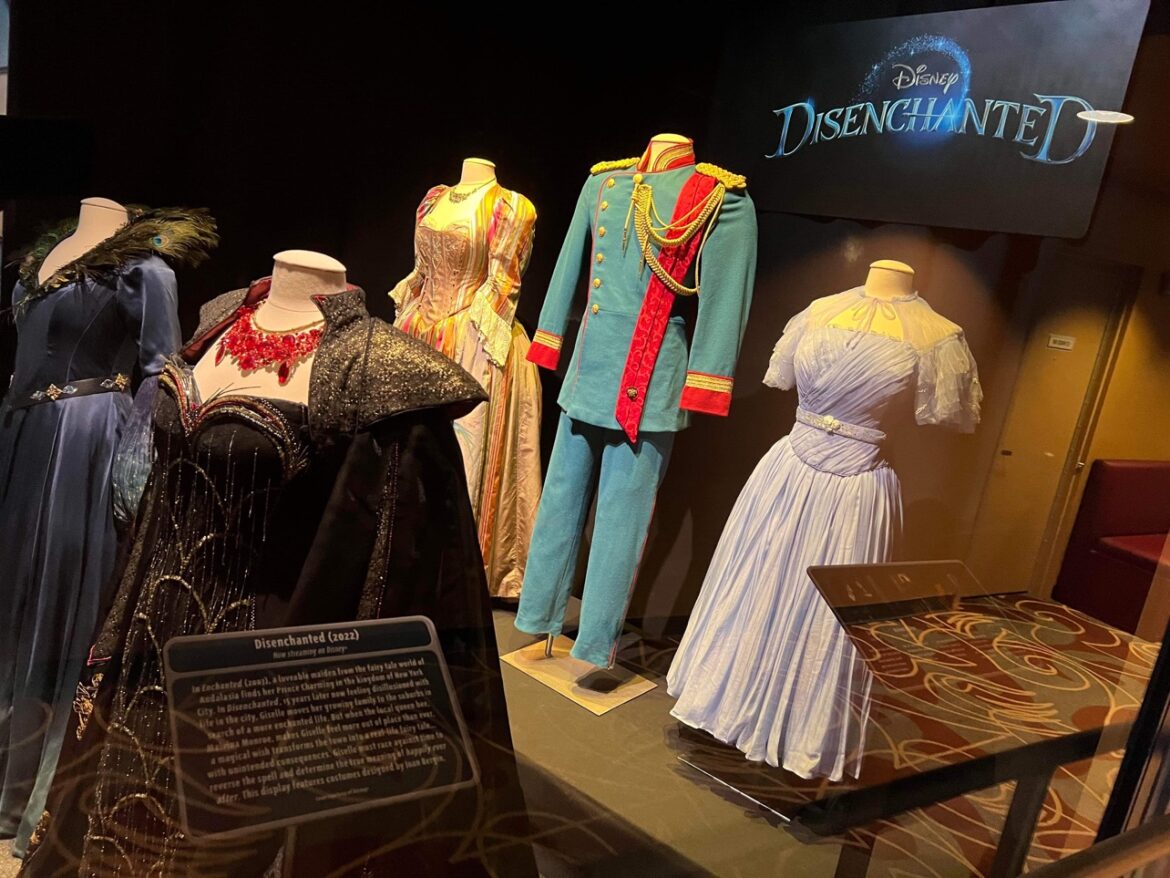 Disenchanted Outfits on Display at Hollywood Studios