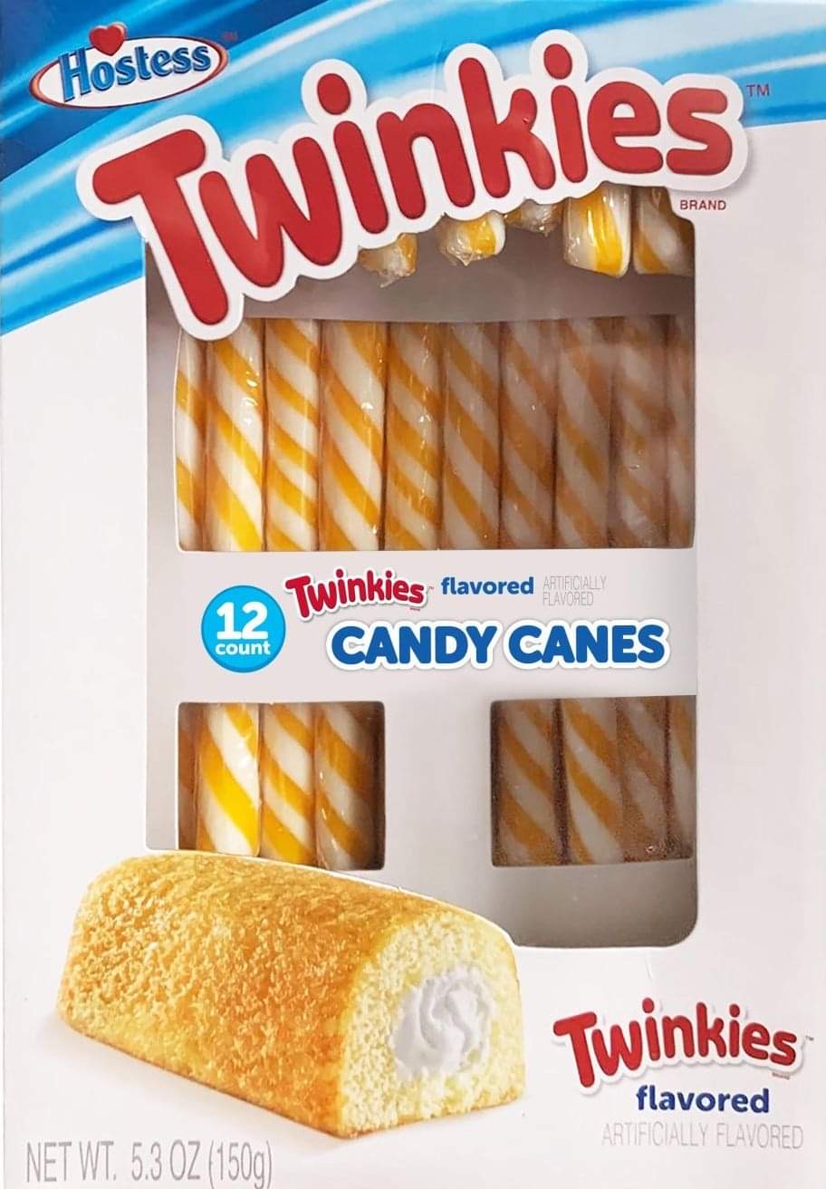 Twinkies Candy Canes are a must have for your Christmas Tree