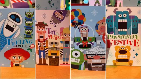 Pixar Holiday Card Set